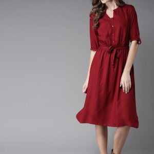 HERE&NOW Midi A-Line Dress