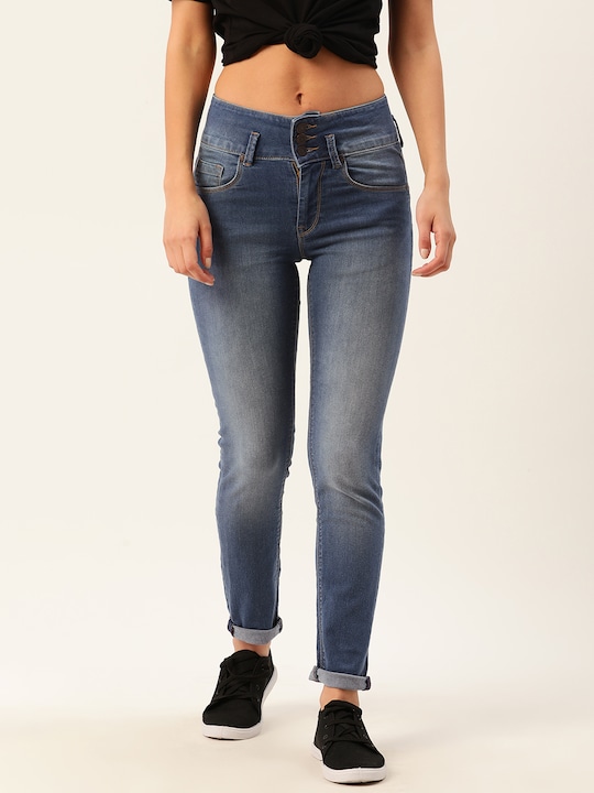 Moda Rapido  Women Skinny Mid Rise Jeans