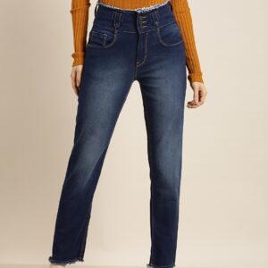 Moda Rapido  Women Slim Mid Rise Jeans