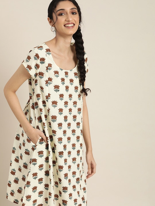 Taavi Print Legacy Sustainable Nightdress with Pocket