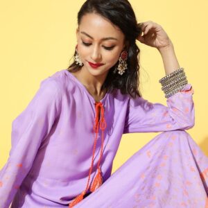 Anouk Women Ethnic Motifs Printed Kurta