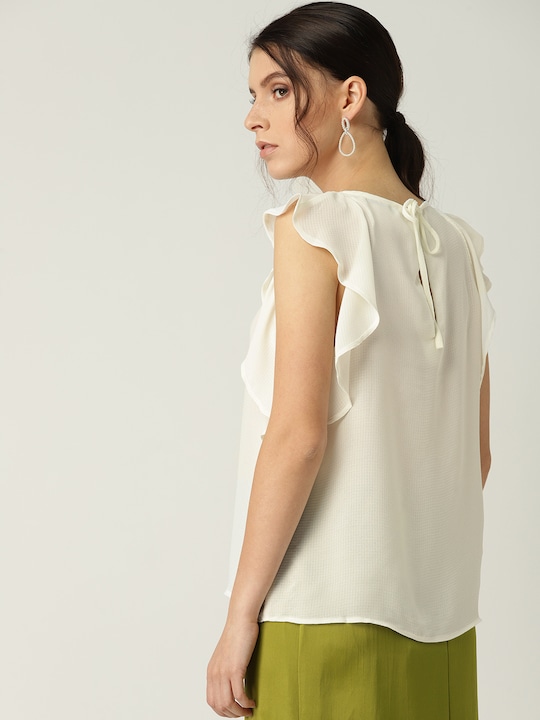 MANGO Women Solid Top