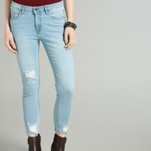 Roadster  Women Skinny Mid Rise Blue Jeans