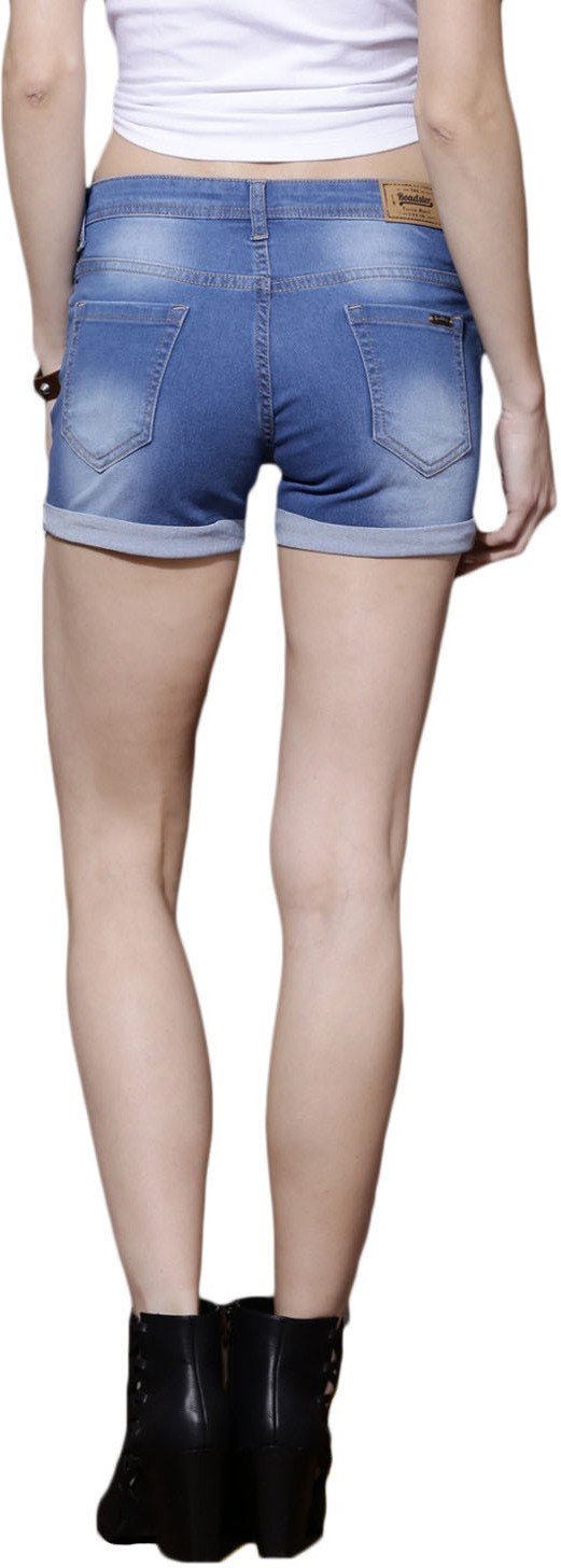 Roadster  Dyed/Washed Women Denim Shorts