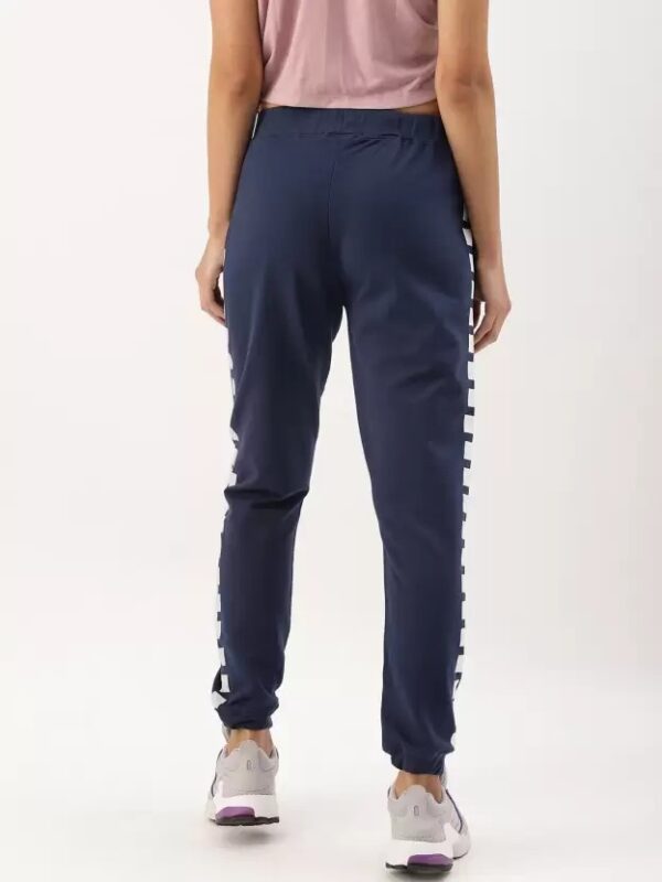 Dressberry  Women Solid Dark Blue Track Pants