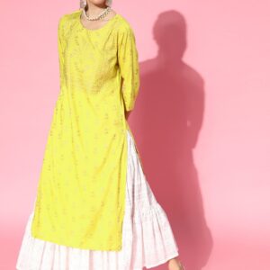 HERE&NOW Women Ethnic Motifs Printed Kurta