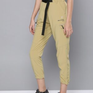 HRX Women Solid Rapid-Dry Anti-Microbial Outdoor Trousers