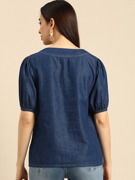 all about you Chambray Regular Top