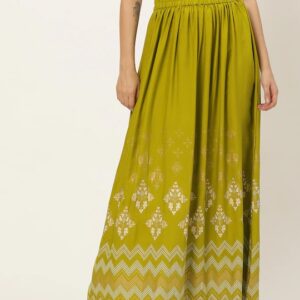 Anouk Women Printed Maxi Flared Skirt