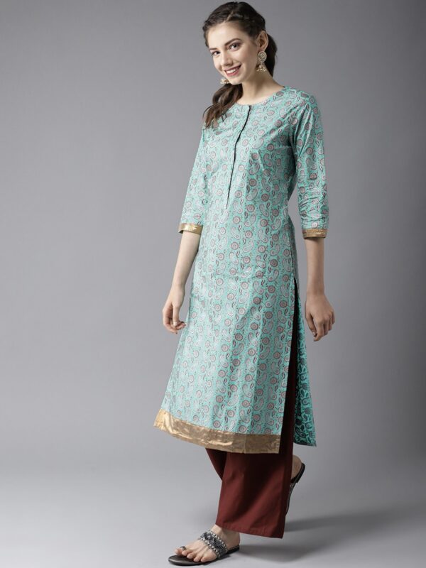 HERE&NOW  Women Kurta and Palazzo Set