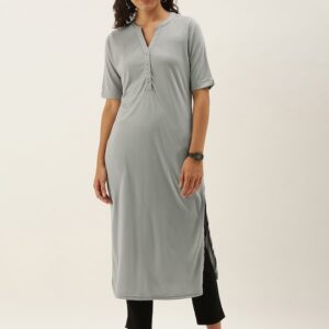 Anouk Women Solid Kurta