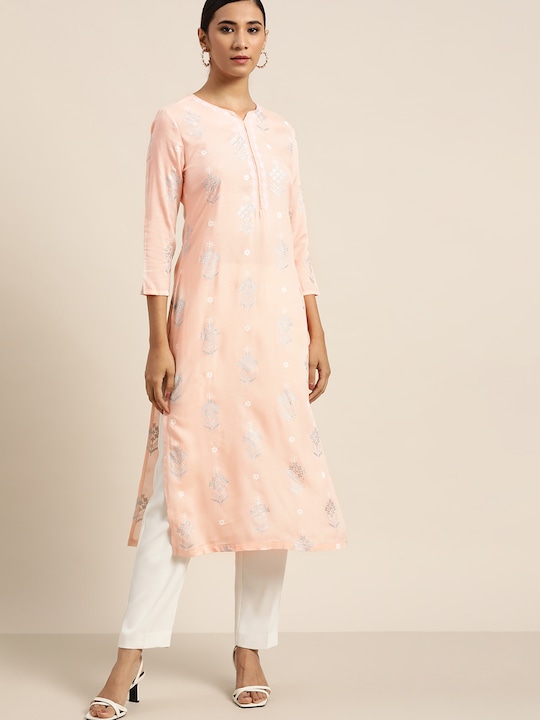 Moda Rapido Women Floral Printed Kurta