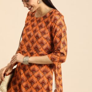 Anouk Women Geometric Printed Kurta