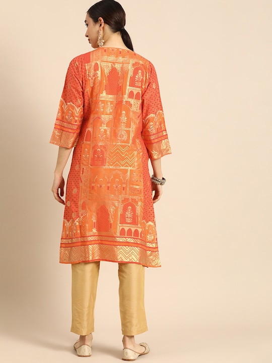 Anouk Women Ethnic Motifs Printed Kurta