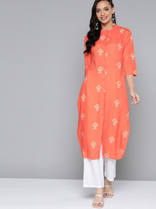 HERE&NOW Women Ethnic Motifs Printed Kurta