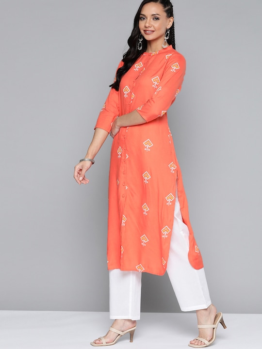 HERE&NOW Women Ethnic Motifs Printed Kurta