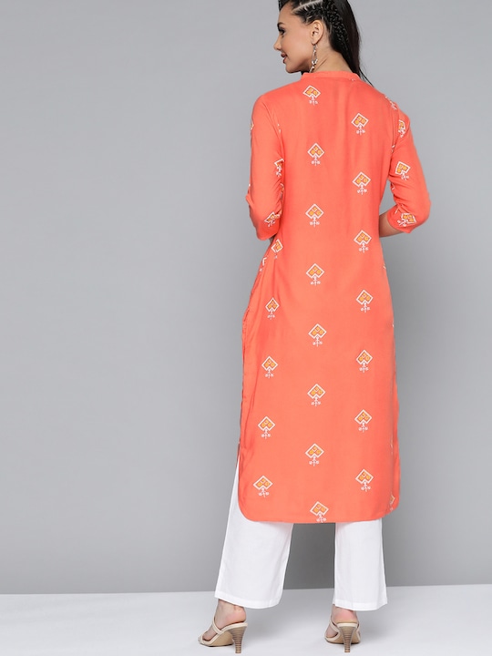 HERE&NOW Women Ethnic Motifs Printed Kurta