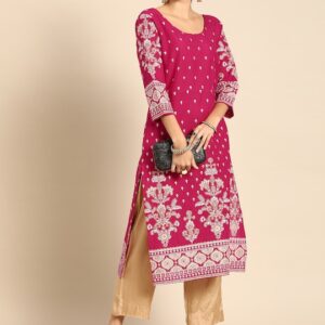 Anouk Women Ethnic Motifs Printed Pure Cotton Kurta