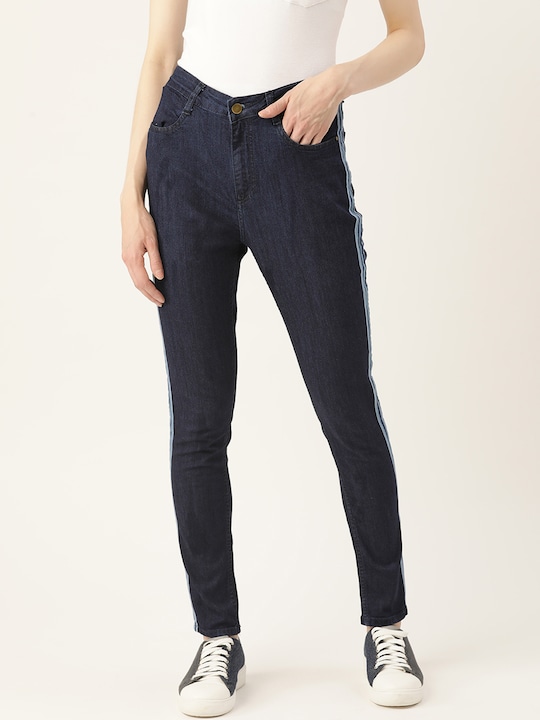 DressBerry Women Solid Stretchable Jeans