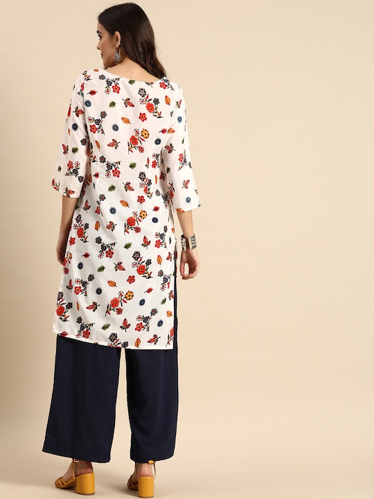 Anouk Women Floral Printed Kurta