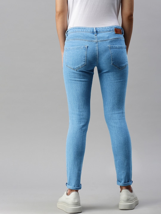 HERE&NOW Women Skinny Fit Stretchable Jeans