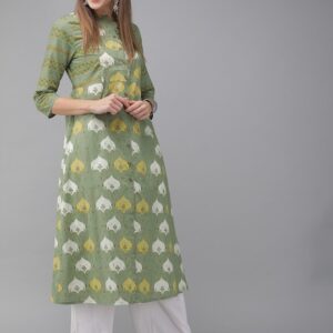 Anouk Women Printed A-Line Kurta