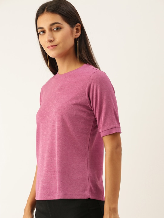 all about you Women Regular Top with Lurex