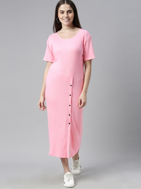 HERE&NOW Sheath Midi Dress