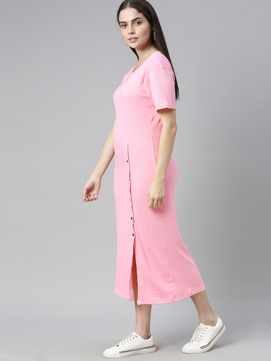 HERE&NOW Sheath Midi Dress