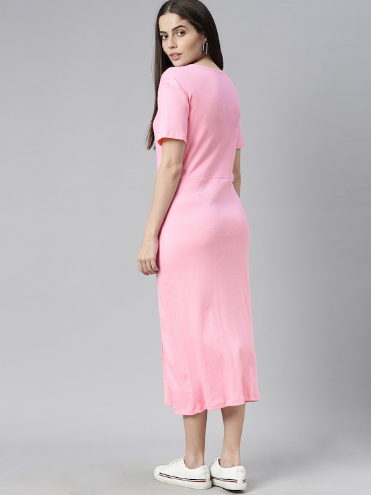 HERE&NOW Sheath Midi Dress