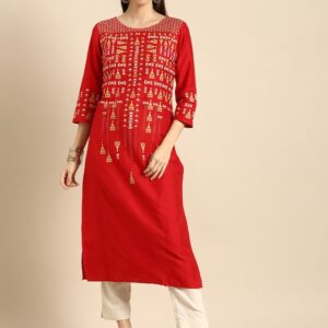 Anouk Women Ethnic Motifs Printed Kurta