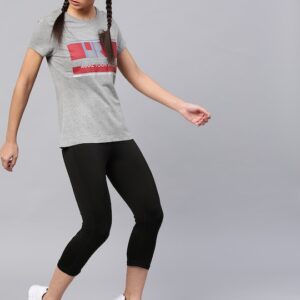 HRX Women Printed Round Neck T-shirt