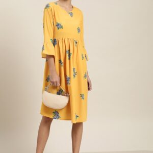 her by invictus Floral A-Line Dress