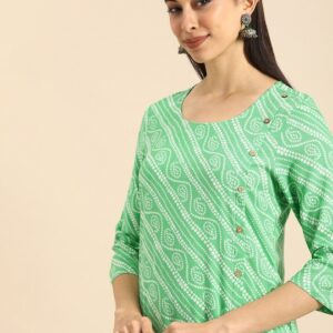 Anouk Women Bandhani Printed Kurta