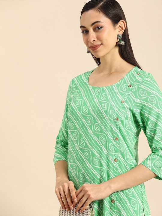 Anouk Women Bandhani Printed Kurta