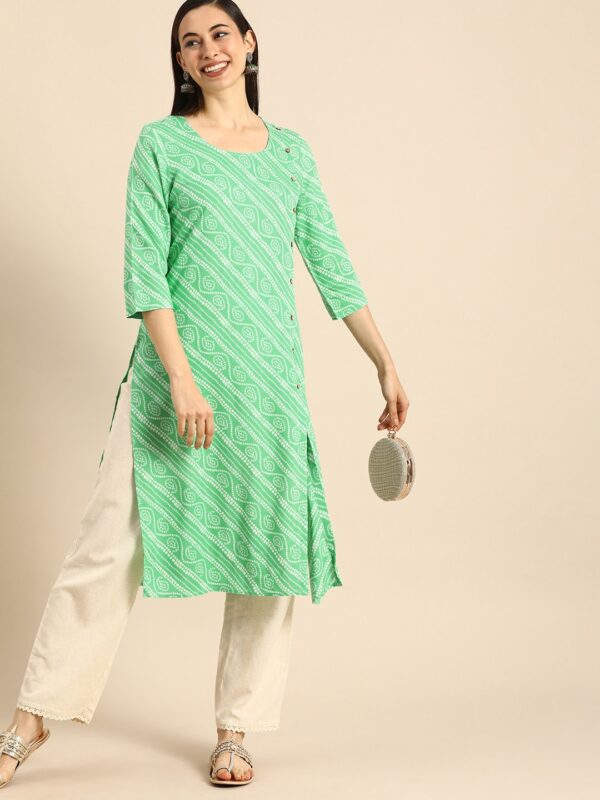 Anouk Women Bandhani Printed Kurta