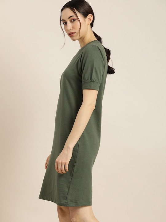 ether Pure Cotton T-shirt Dress