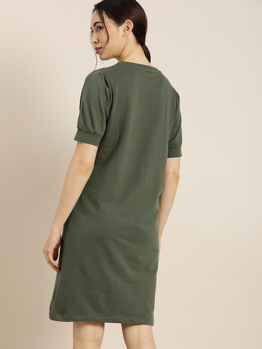 ether Pure Cotton T-shirt Dress