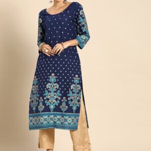 Anouk Women Ethnic Motifs Printed Pure Cotton Kurta