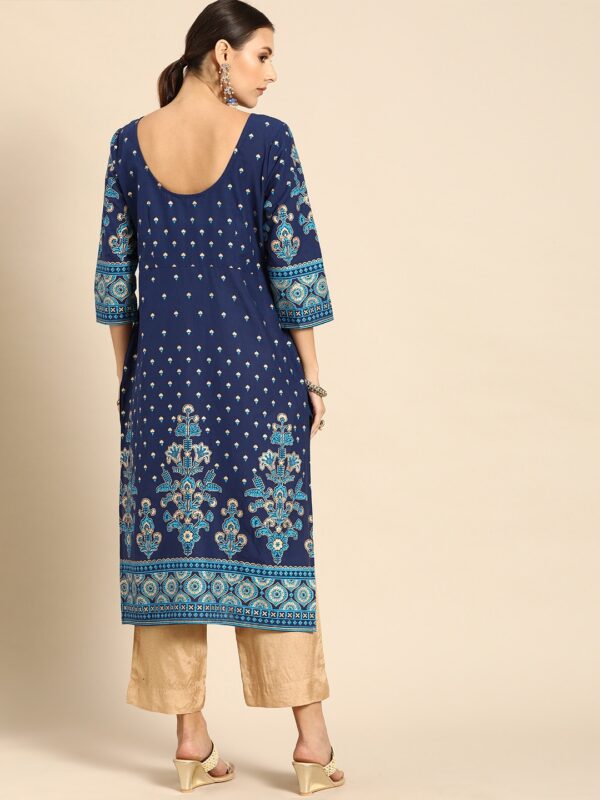 Anouk Women Ethnic Motifs Printed Pure Cotton Kurta