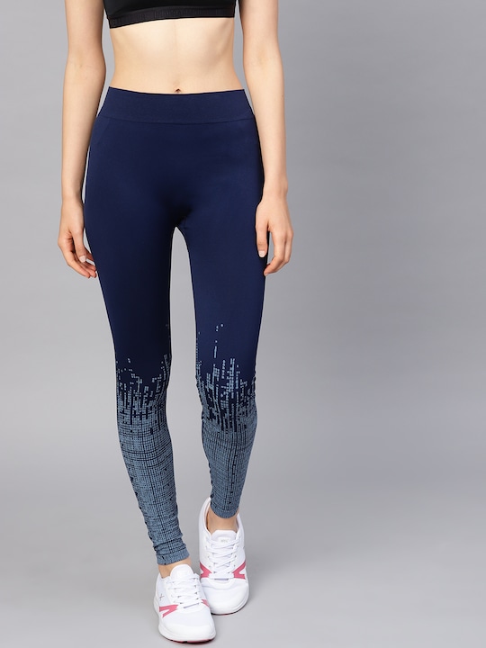 HRX by Hrithik Roshan Women Rapid Dry Seamless Running Tights