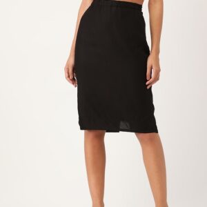 Moda Rapido Women Solid Straight Skirt