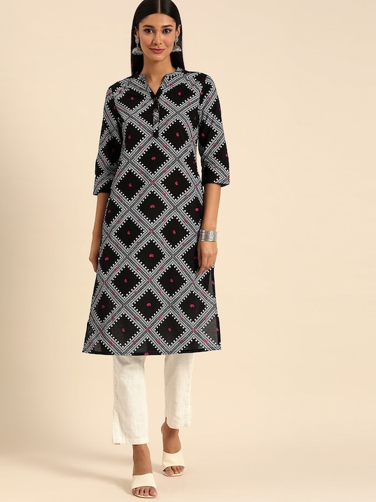 Anouk Women Quirky Printed Quirky Kurta