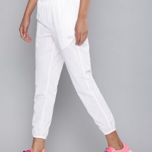 HRX Women Solid White Track Pants