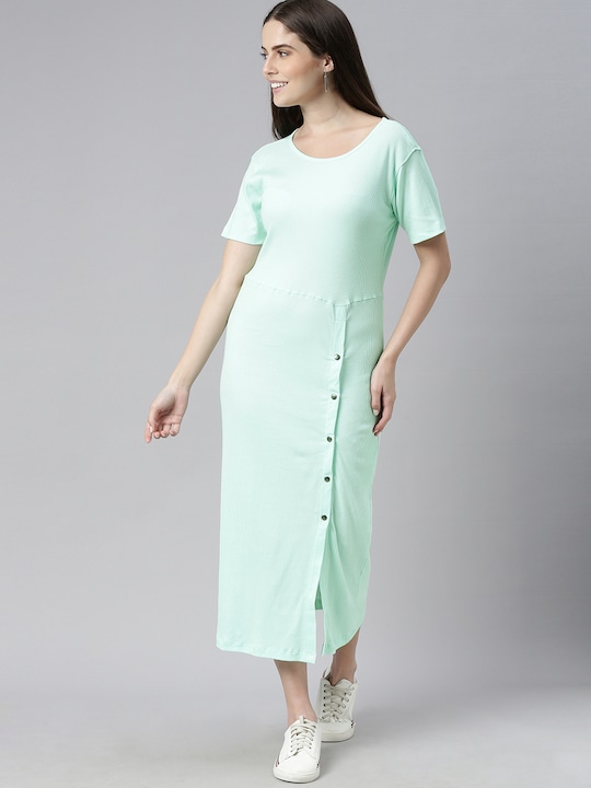 HERE&NOW Sheath Midi Dress