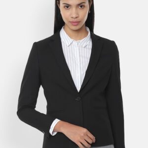 Van Heusen Woman Solid Single-Breasted Formal Blazer