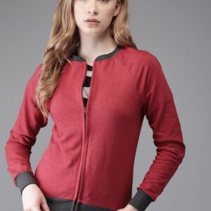 Campus Sutra Women Cotton Sweatshirt