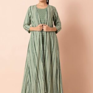 INDYA Striped Flared shrugs