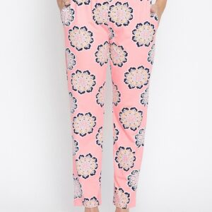 Clovia Women Printed Cotton Lounge Pants