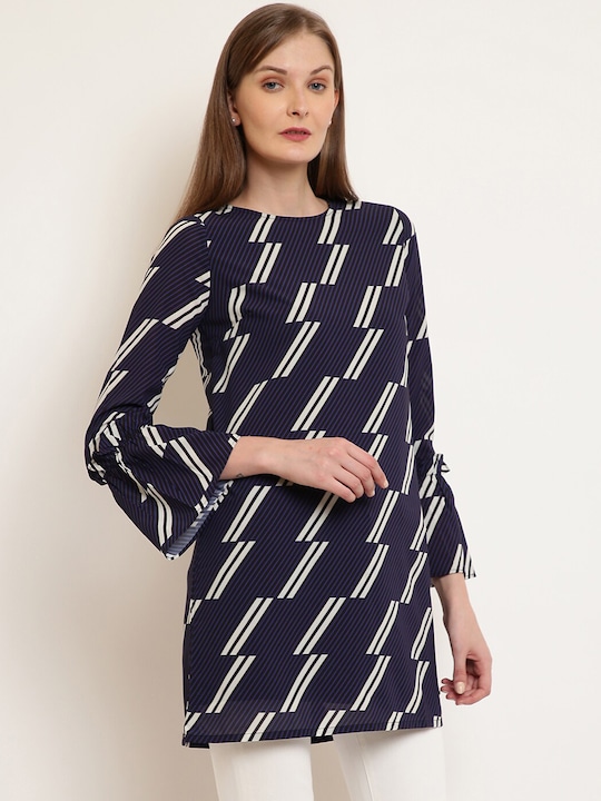 Pepe Jeans Women Printed A-Line Dress